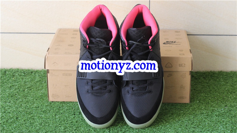 Nike Air Yeezy 2 NRG Solar Red Glow in the dark